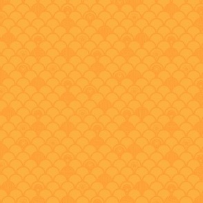 Hanafuda Fans Background - Orange
