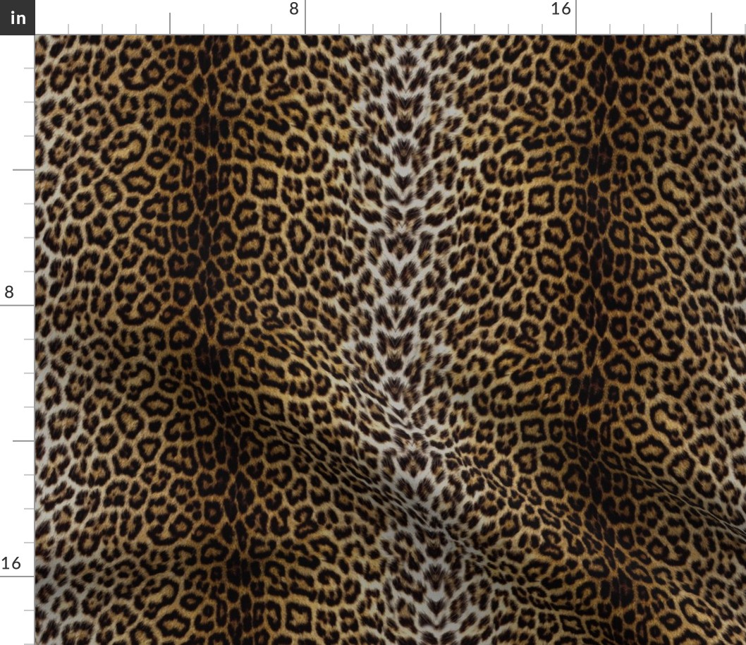 Realistic Brown Animal Print