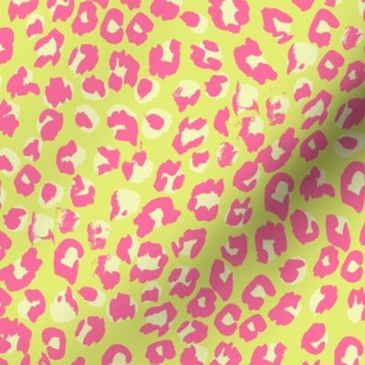 Leopard Print neon pink by Jac Slade