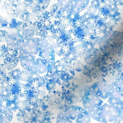 ICE CRYSTALS - Pale Blue - 8 inch