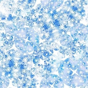 ICE CRYSTALS - Pale Blue - 8 inch