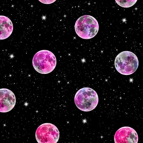 Moons Pink Purple (large scale)