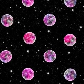 Moons Pink Purple (small scale)
