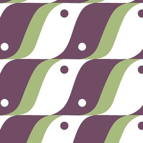 BIRD in Plum and Mint