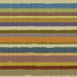 Boho Stripes Rainbow horizontal