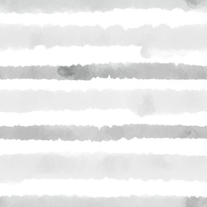 Watercolor Stripes - Monochrome