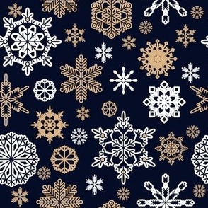 Christmas snowflake pattern 3