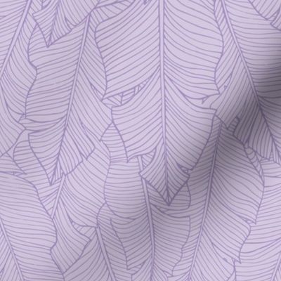 Banana Leaves - Lavender