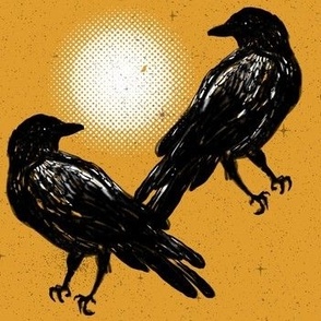 Ravens and the Moon