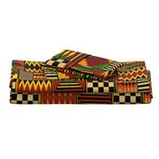 West African Royal Kente Cloth - Design 12068294