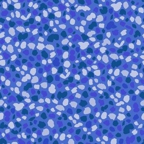 Terrazzo cobalt blue by Jac Slade