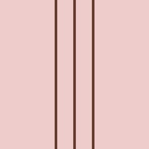 stripes pink brown