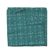 Verdure Ikat (turquoise) MED 