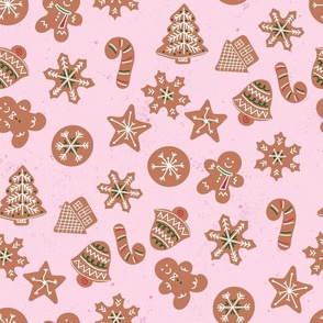 Holiday Cookies (Pink)