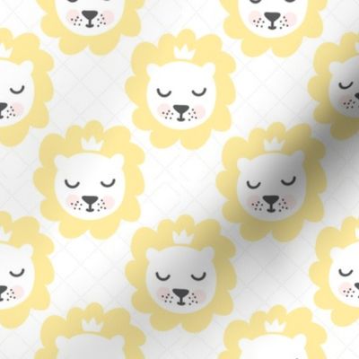 Baby Nursery Lion - Yellow