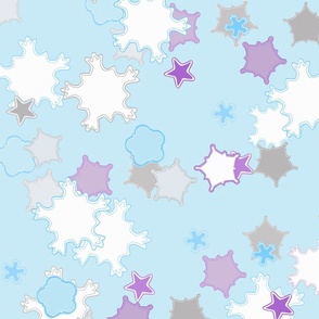 icey snowflakes