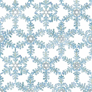 Ice Crystals Snowflake Lattice (jumbo)