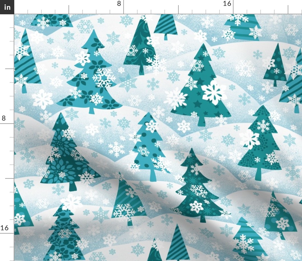 170 Winter Snow Trees 