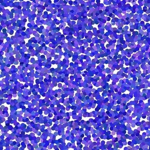 Colorful Pointillism // Royal Blue