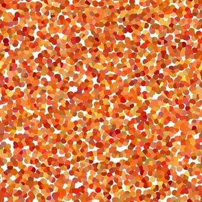 Colorful Pointillism // Warm Orange