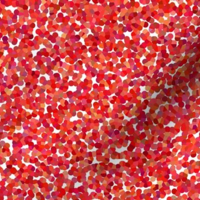 Colorful Pointillism // Red
