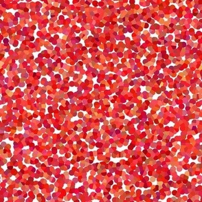 Colorful Pointillism // Red