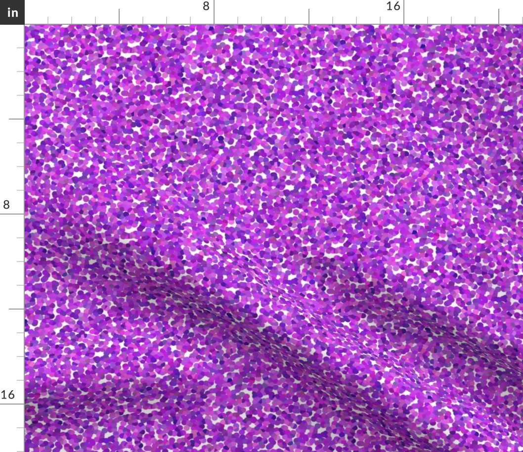 Colorful Pointillism // Purple