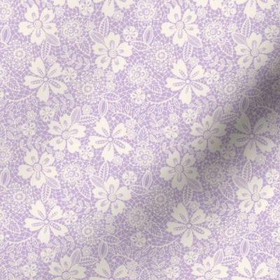 vintage lace lavender