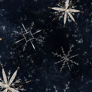 Flora snowflakes