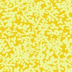 Palette Petals // Light Yellow on Golden