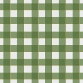 Autumn Green Gingham