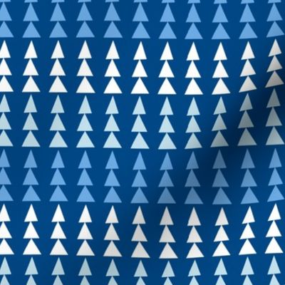 Triangle Trees - Blue // Medium