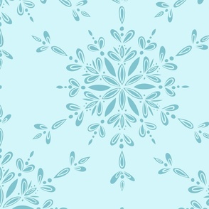 Santa Fe Snowflakes (large)