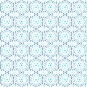 Glacial Hexagon Tiles