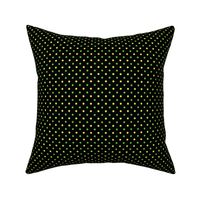 Green And Yellow Polka Dots - Small (Halloween Collection)