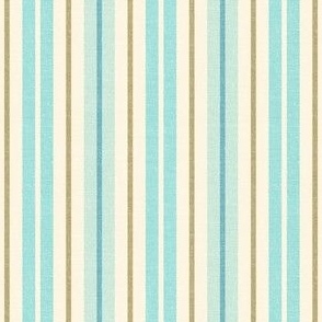 Coastal Stripes -Turquoise