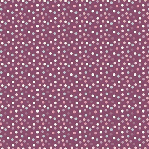 Unicorn Polka Dots - purple