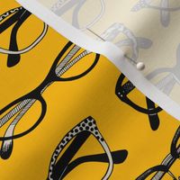 Yellow Glasses, Eyeglasses, Eyewear