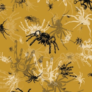 camo spiders mustard 