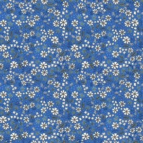 Amanda floral (bright blue) (small)