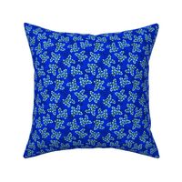 Genevieve Floral Blue Small Scale