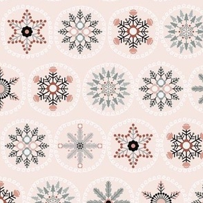 Scandinavian Snowflakes - Small