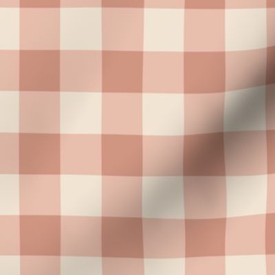 Large Gingham - Blush