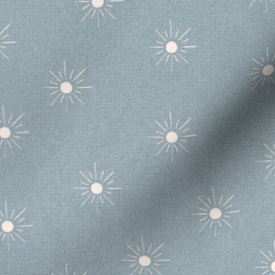 Small Scale Sun - pale blue