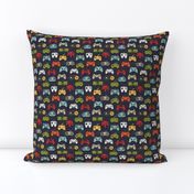 Game Controllers Navy Linen - extra small scale