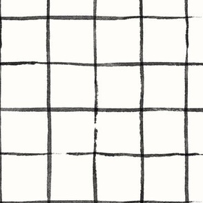 Large Black Grid by Ria Green
