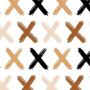 X X X sand brown black
