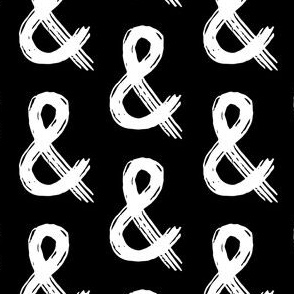 Black Ampersand 