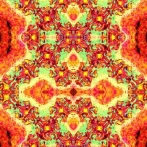 Southwestern Cross of Colors 2 by Cindy Wilson