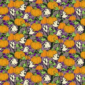 Haunted Yarn Pumpkin Patch